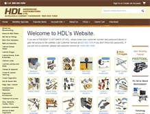 Tablet Screenshot of hdlusa.com